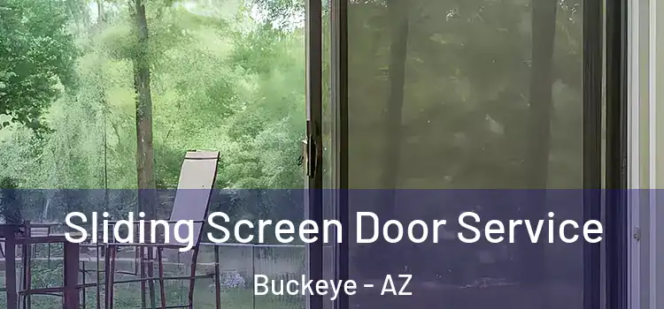 Sliding Screen Door Service Buckeye - AZ